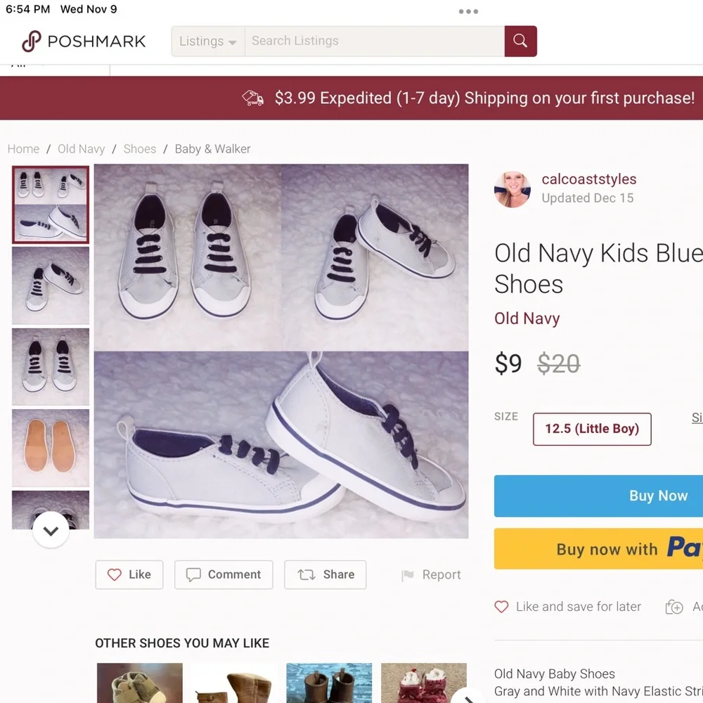 ‘Old Navy’ Elastic Laces Canvas Sneakers